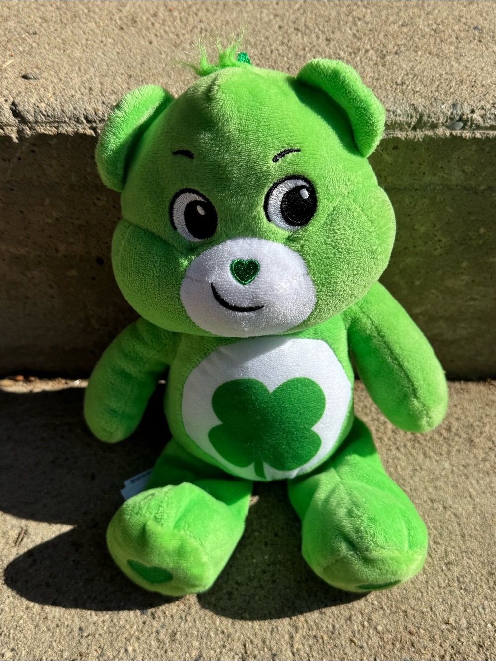 Good Luck Bear Green Care Bears Plush